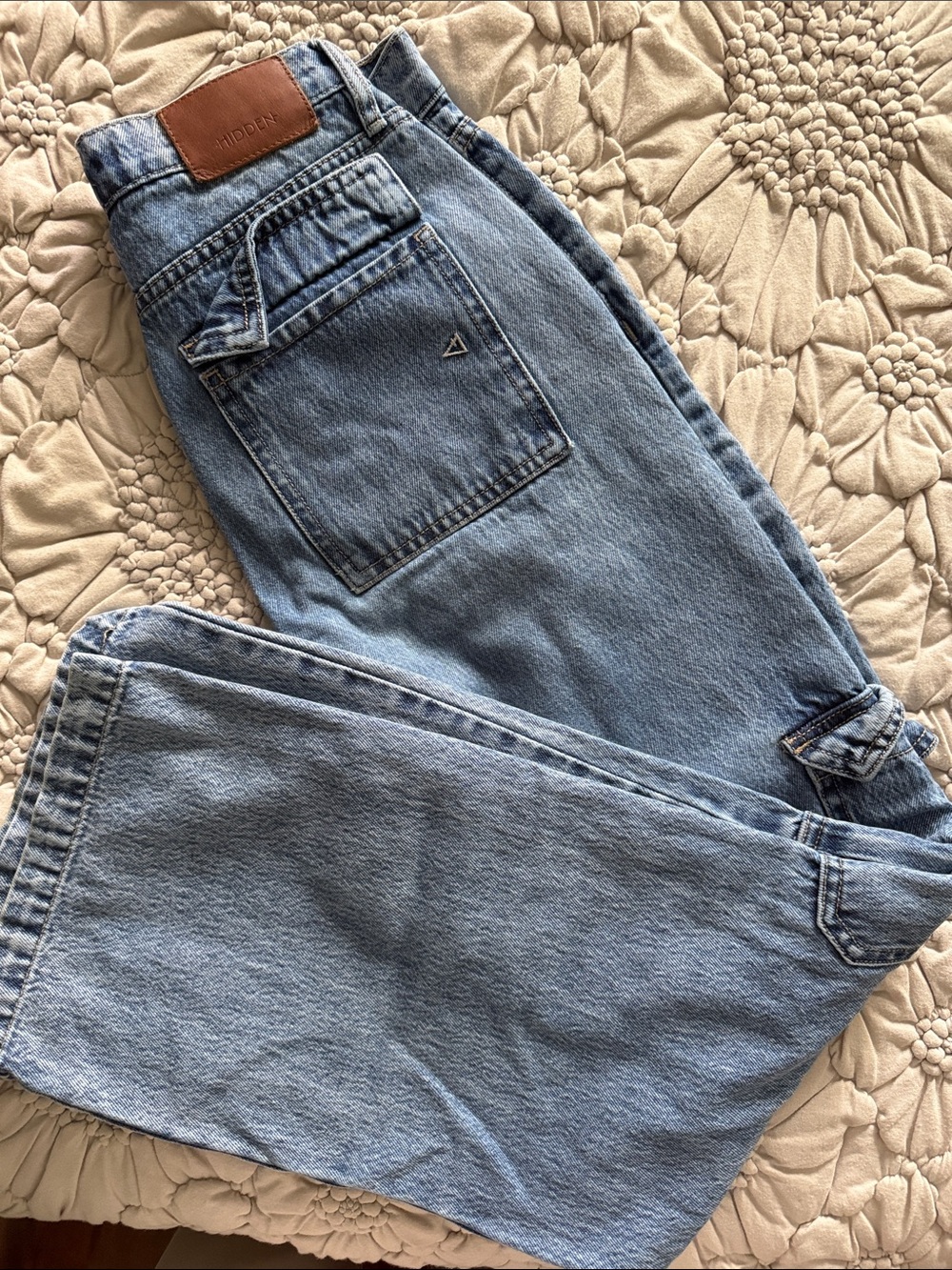 Cargo Wide Leg Dad Jean